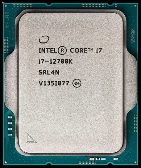 بررسی مشخصات فنی پردازنده اینتل i7 12700K CPU اینتل i7 12700K مناسب گیمینگ و طراحی